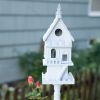 Two Story Pedestal Birdhouse