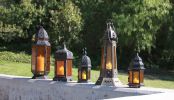 Tall Moroccan Candle Lantern