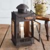 Rustic Santa Fe Outdoor Coach Lantern Light Fixture