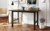 TOPMAX Farmhouse Wood Dining Table for 4, Kitchen Table for Small Places, Gray