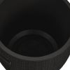 4-in-1 Patio Storage Box Black Polypropylene