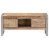 Coffee Table 37.4"x19.7"x15.7" Rough Mango Wood