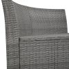 Patio Furniture Set Outdoor Furniture Daybed Rattan Sectional Furniture Set Patio Seating Group With Cushions and Center Table for Patio, Lawn, Backya