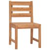 Patio Chairs 8 pcs Solid Wood Teak