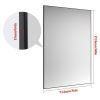 60"x36" Oversized Modern Rectangle Bathroom Mirror with Balck Frame Decorative Large Wall Mirrors for Bathroom Living Room Bedroom Vertical or Horizon