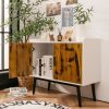 Modern Floor Storage Sideboard Buffet Storage Cabinet