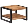 Coffee Table 23.6"x23.6"x15.7" Solid Acacia Wood