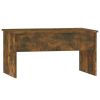 Coffee Table Smoked Oak 31.5"x19.9"x16.3" Engineered Wood