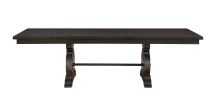 ACME Maisha Dining Table in Rustic Walnut 61030