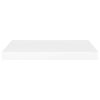 Floating Wall Shelf White 23.6"x9.3"x1.5" MDF