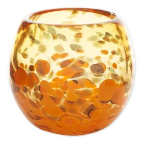 ORANGE BOWL VASE